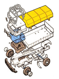 MS 07 Liaz Rallye Dakar 1:48